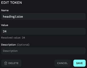 Picture of a design token